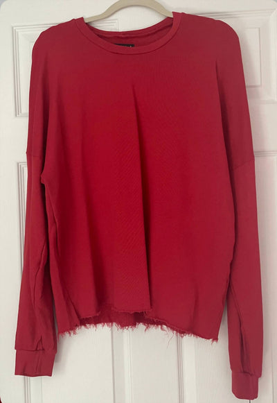 Michael Lauren - WOMEN'S TRAVIS CROP PULLOVER