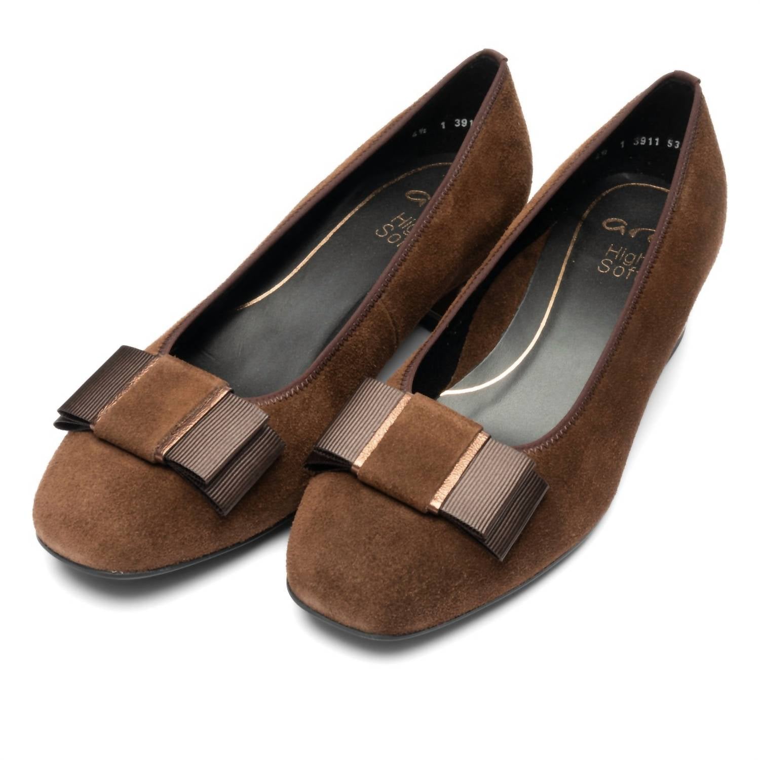 Ara - Women's Garnet Bow Block Heel Pump