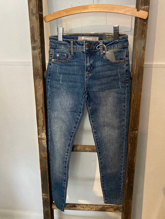 Tractr - Girl's Diane Mid Rise Skinny Jean