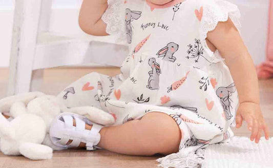 Tesa Babe - "Happy Bunnies" Dress for Baby Girls