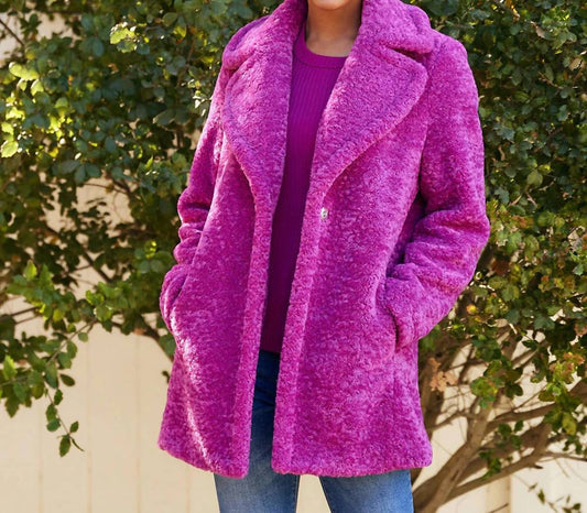Karen Kane - Sherpa coat