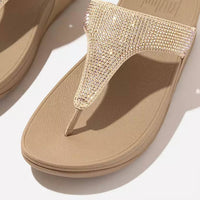 Fitflop - Women's Lulu Crystal Toe-post Sandals
