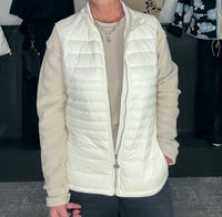 Aryeh - Quilted Vest With Zip Pocket