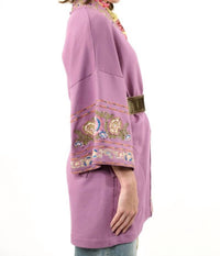 Aratta - Embellished French Terry Kimono
