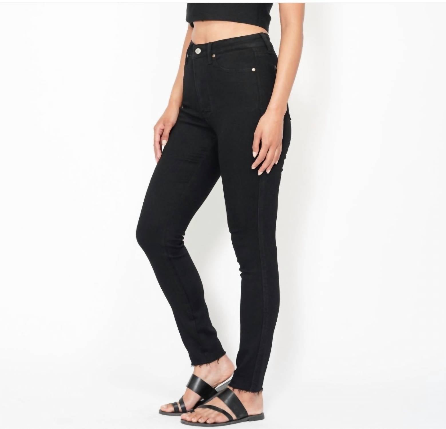 Judy Blue - High Waist Tummy Control Shield Pockets Jeans