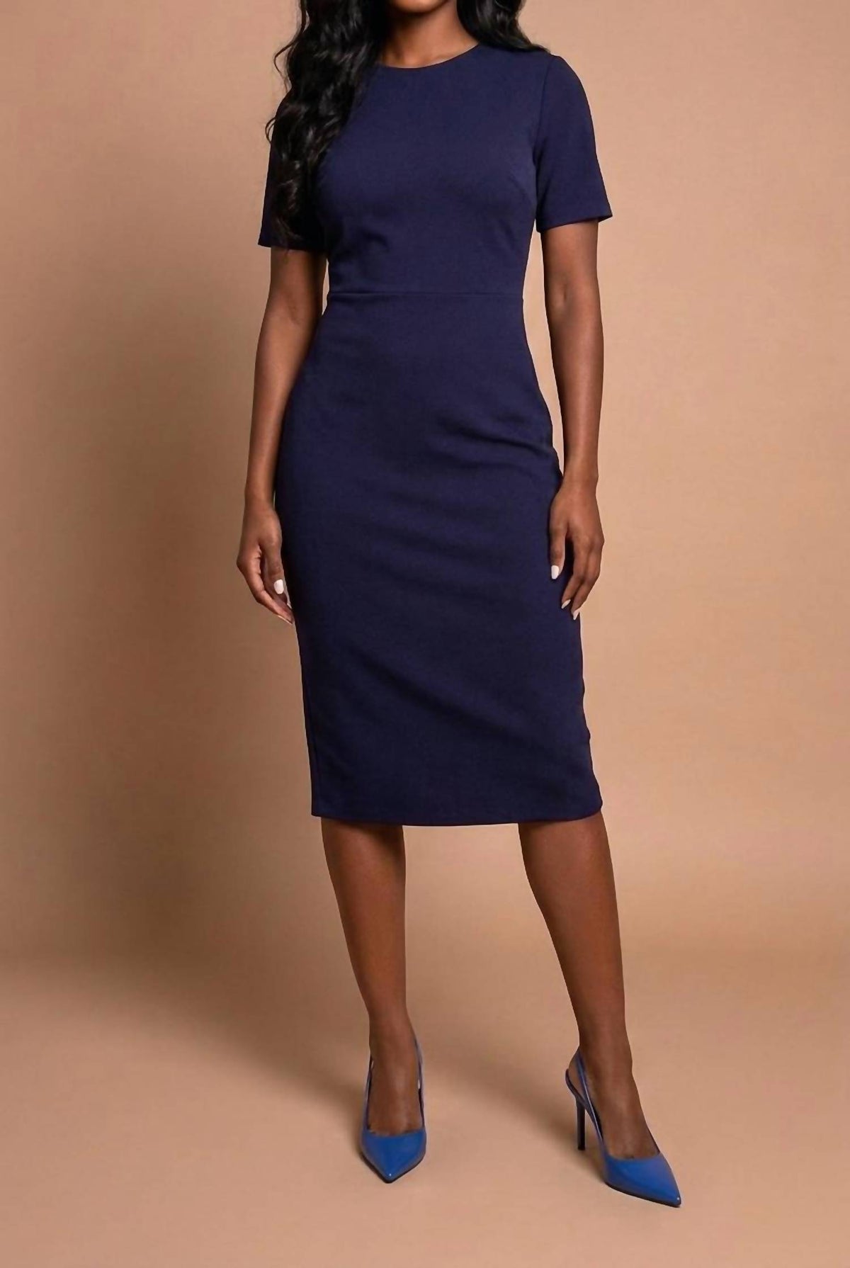 2 Hearts Apparel - Sheath Knee-Length Dress