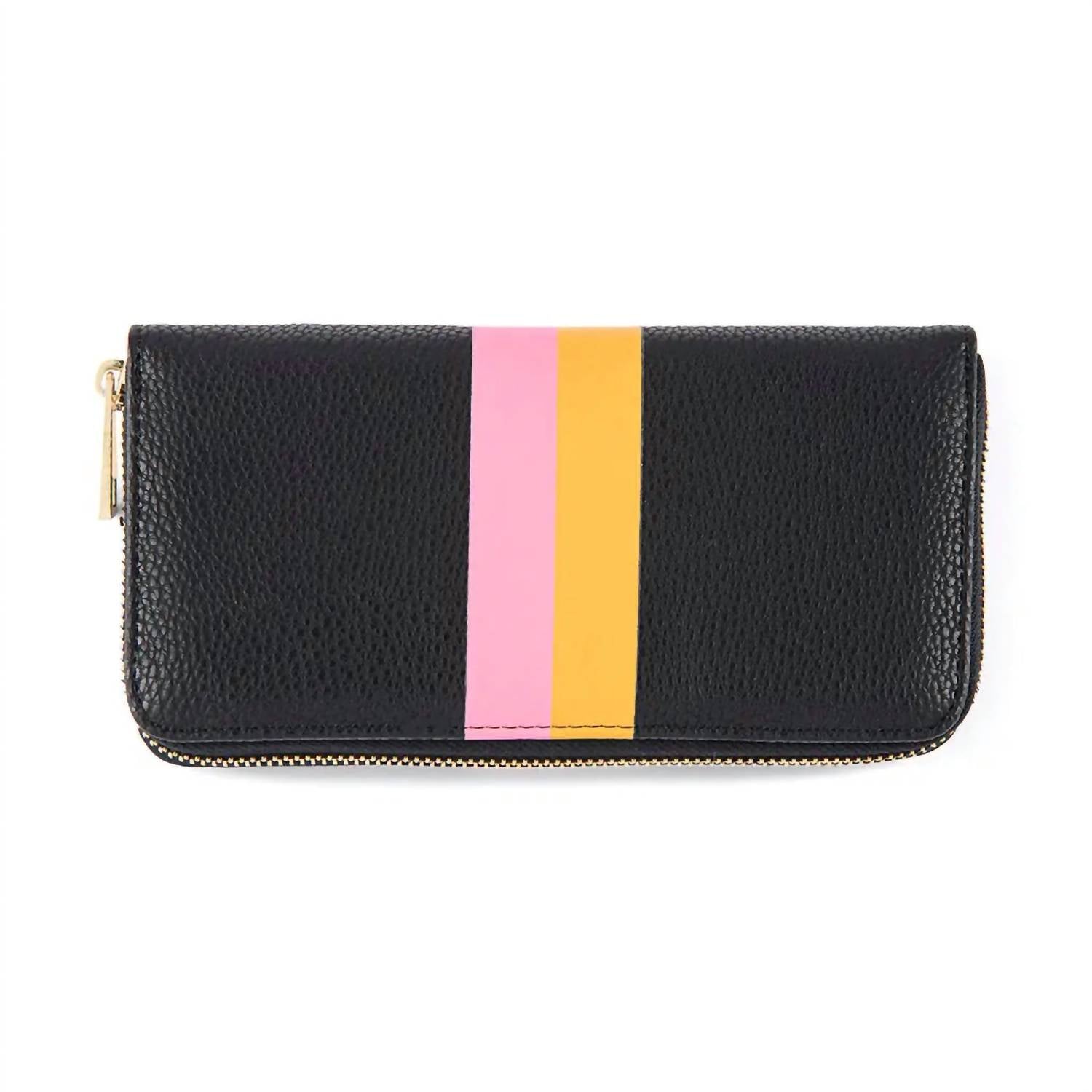 Shiraleah Women's Stanton Zip Wallet Black - women's bag