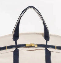Boatkin - Canvas Tote Bag With Trim