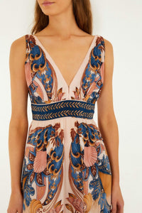 Farm Rio - Garden Scarf Midi Dress