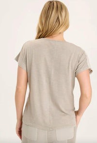 Xcvi - Jolina Embroidered V-neck Top