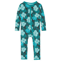 Kickee - Kids' Print Coverall with Snaps