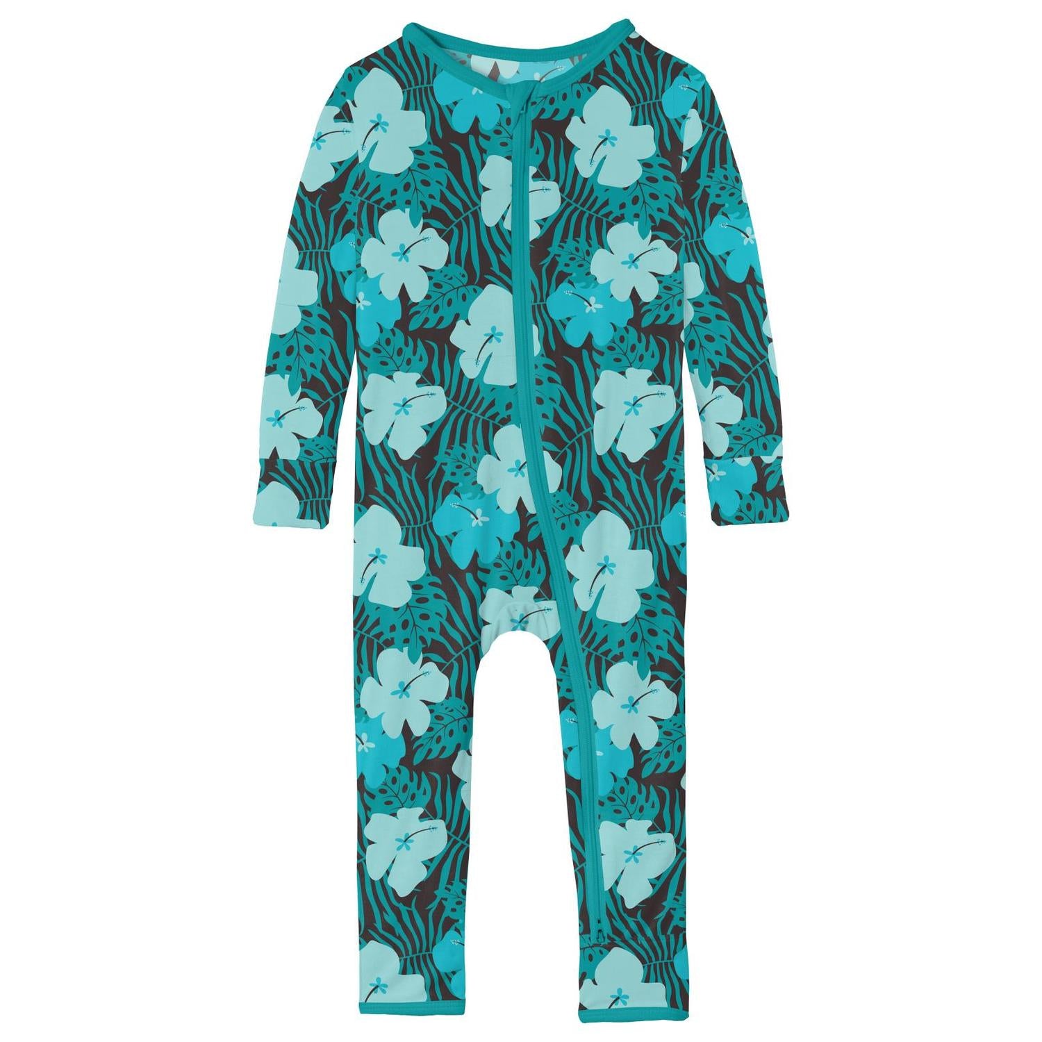 Kickee - Kids' Print Coverall with Snaps