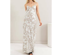 Hyfve - Foil Print Maxi Slip Dress