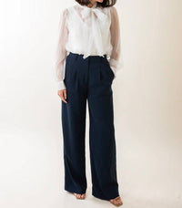 Lucy Paris - Natasia Sheer Blouse