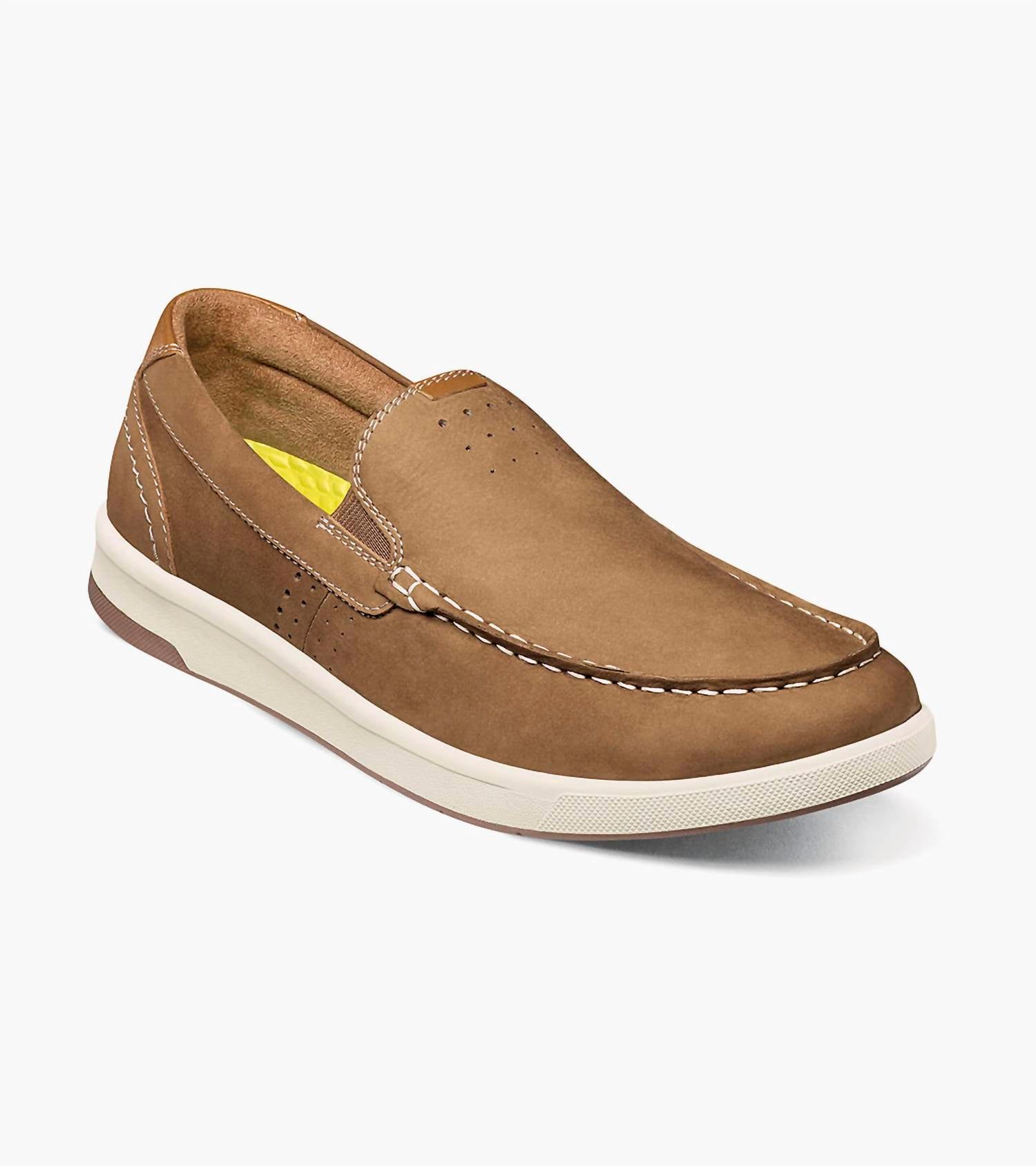 Florsheim - Men's Crossover Moc Toe Slip On Shoes