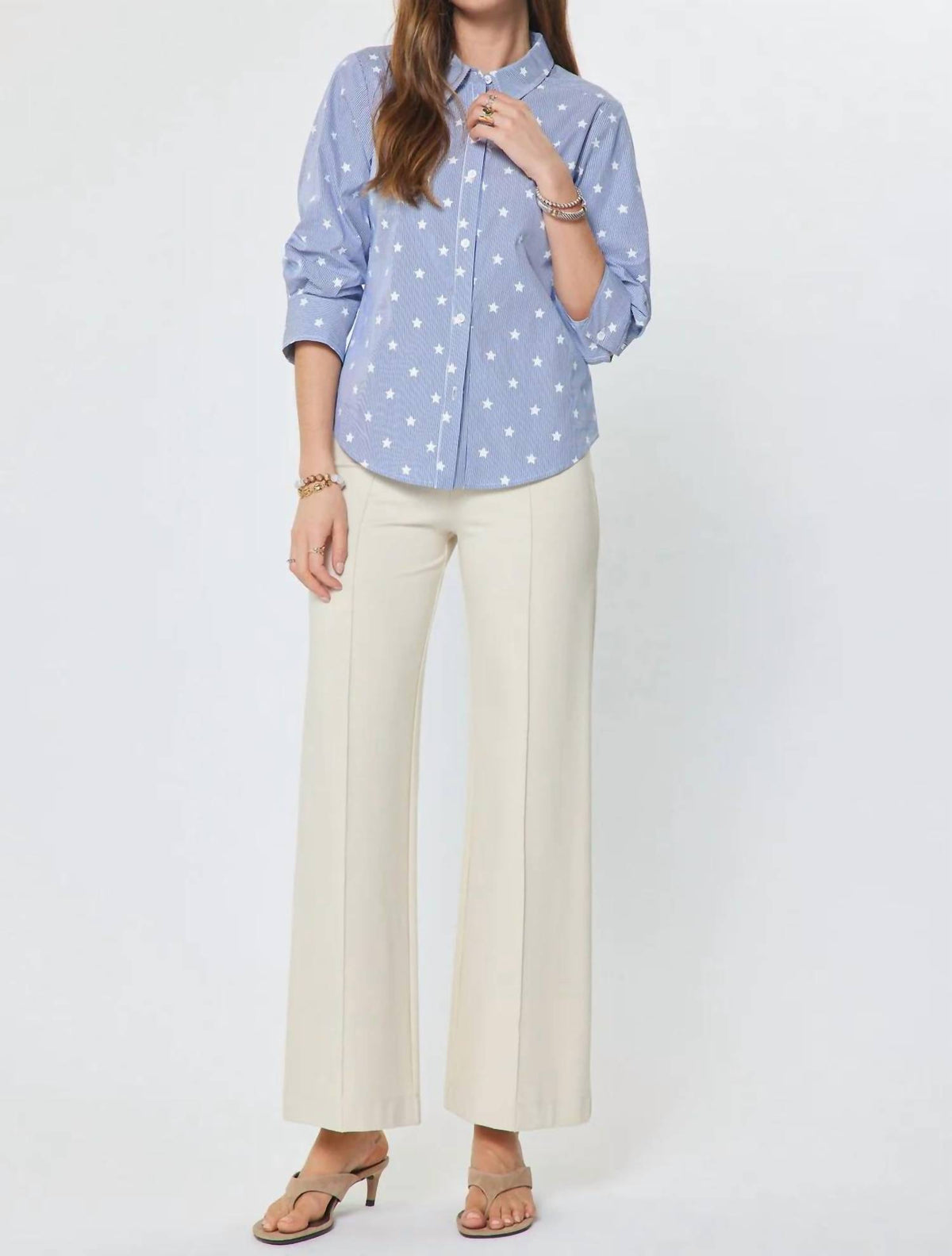 Current Air - Americana Button Down Top