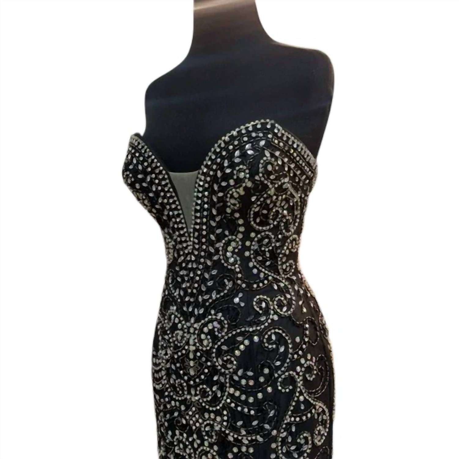 Panoply - Women's Strapless Sweetheart Mermaid Gown