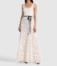 Alice + Olivia - Calla Lace Maxi Dress