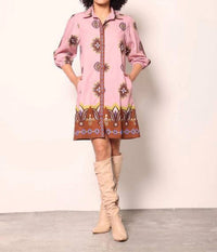 Maude - Floral Motifs Ava Dress