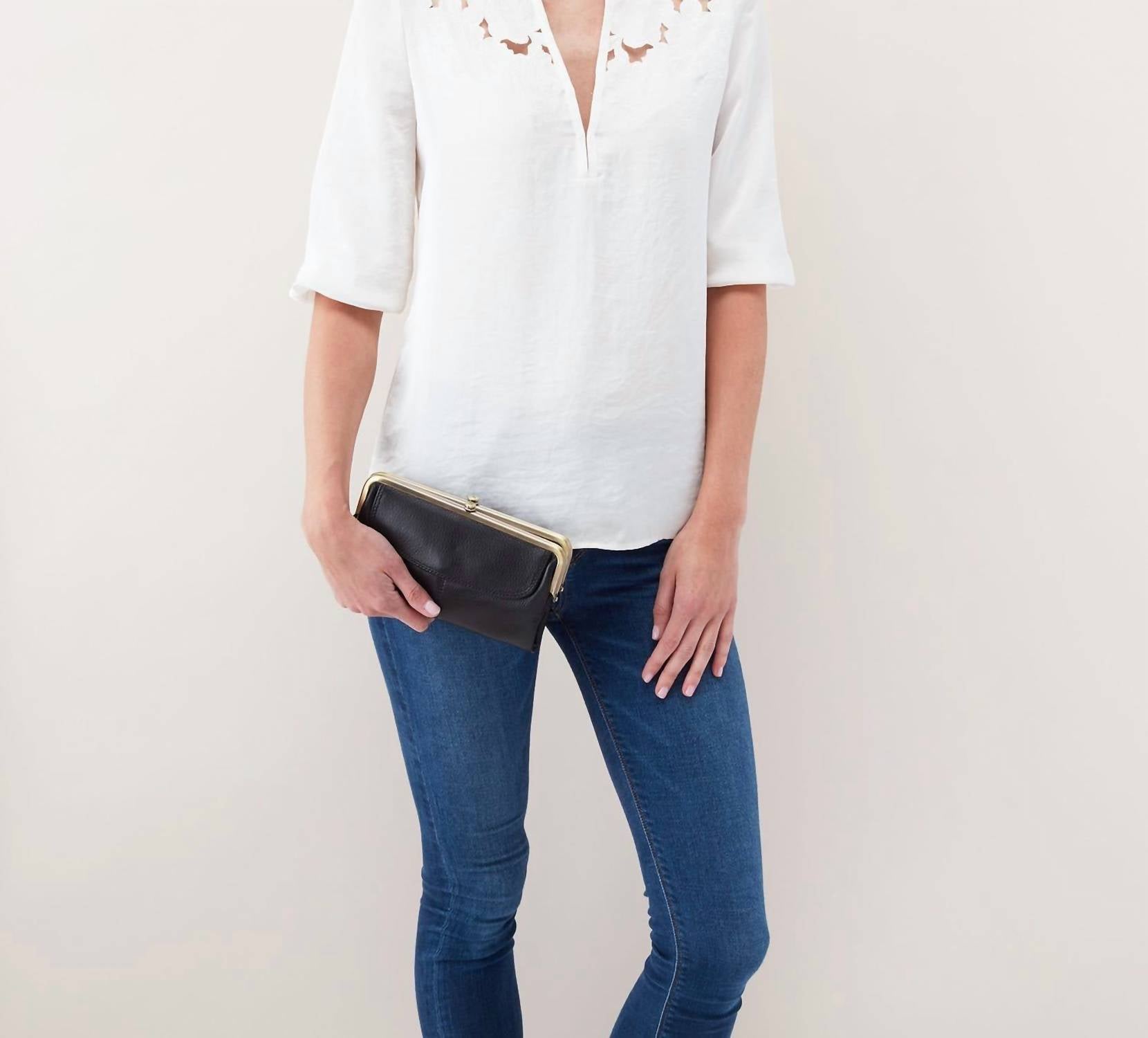 Hobo - Lauren Velvet Hide With Pocket