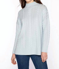 Kinross - Luxe Cable Funnel Sweater
