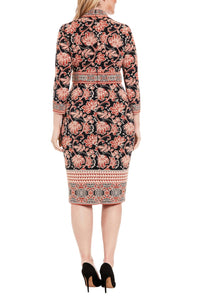 London Times - Floral Paisley Sheath Dress