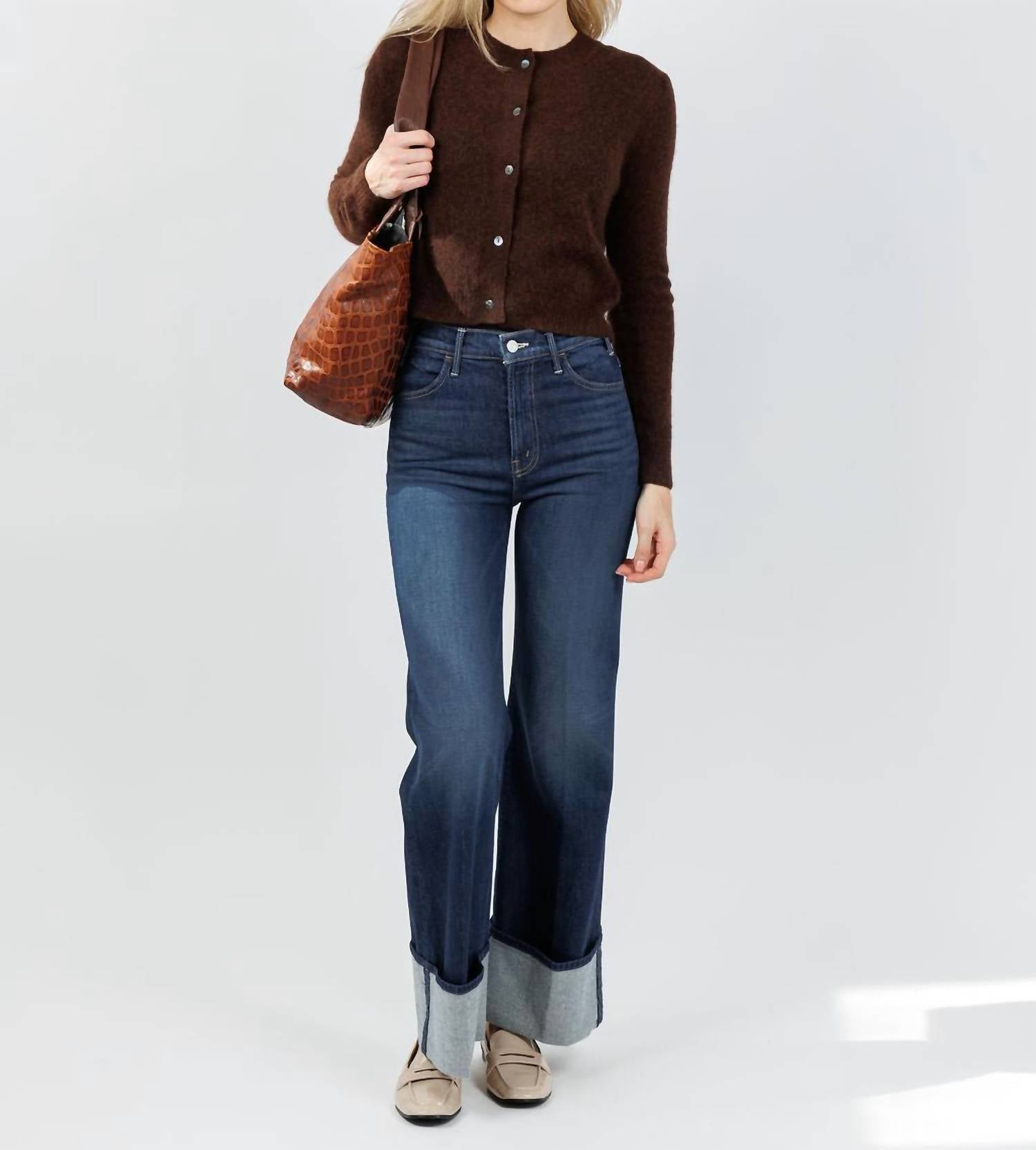 Mother - Lil Hustler Roller Sneak Cuff Jeans