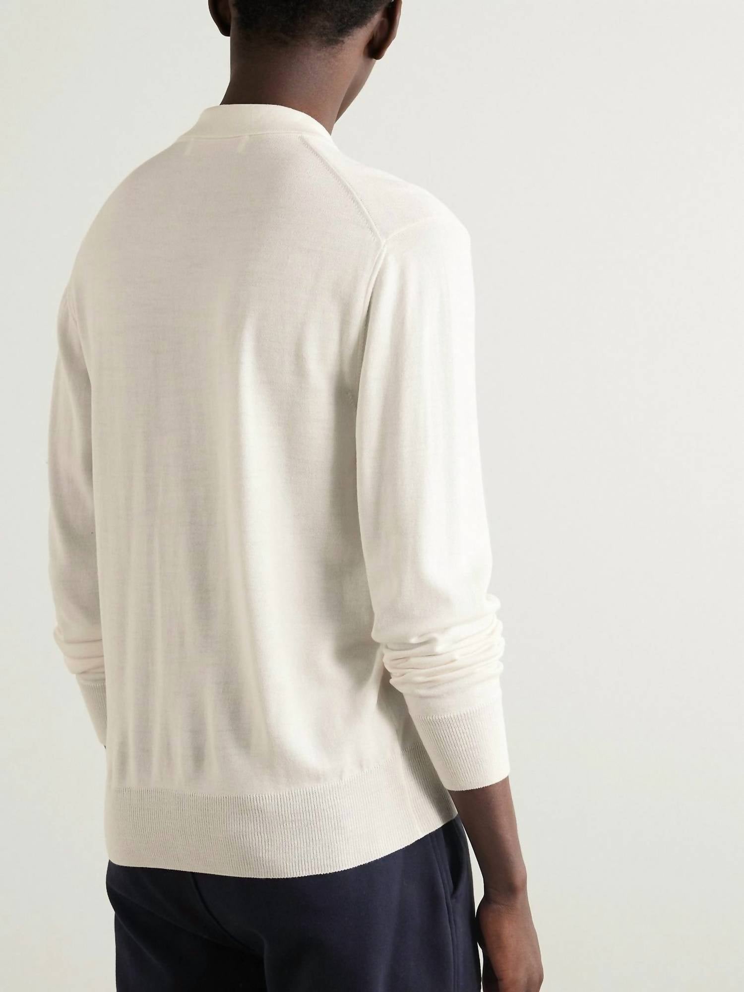 Orlebar Brown - Ebro Stripe Merino Polo Shirt