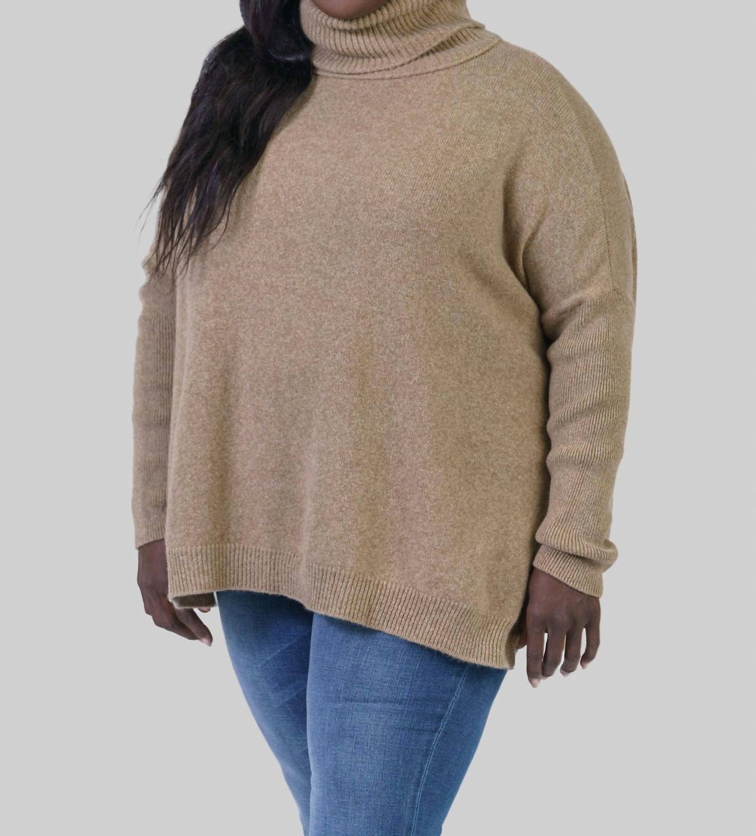 Maison Montagut - Clara Loose Fitting Turtleneck Sweater
