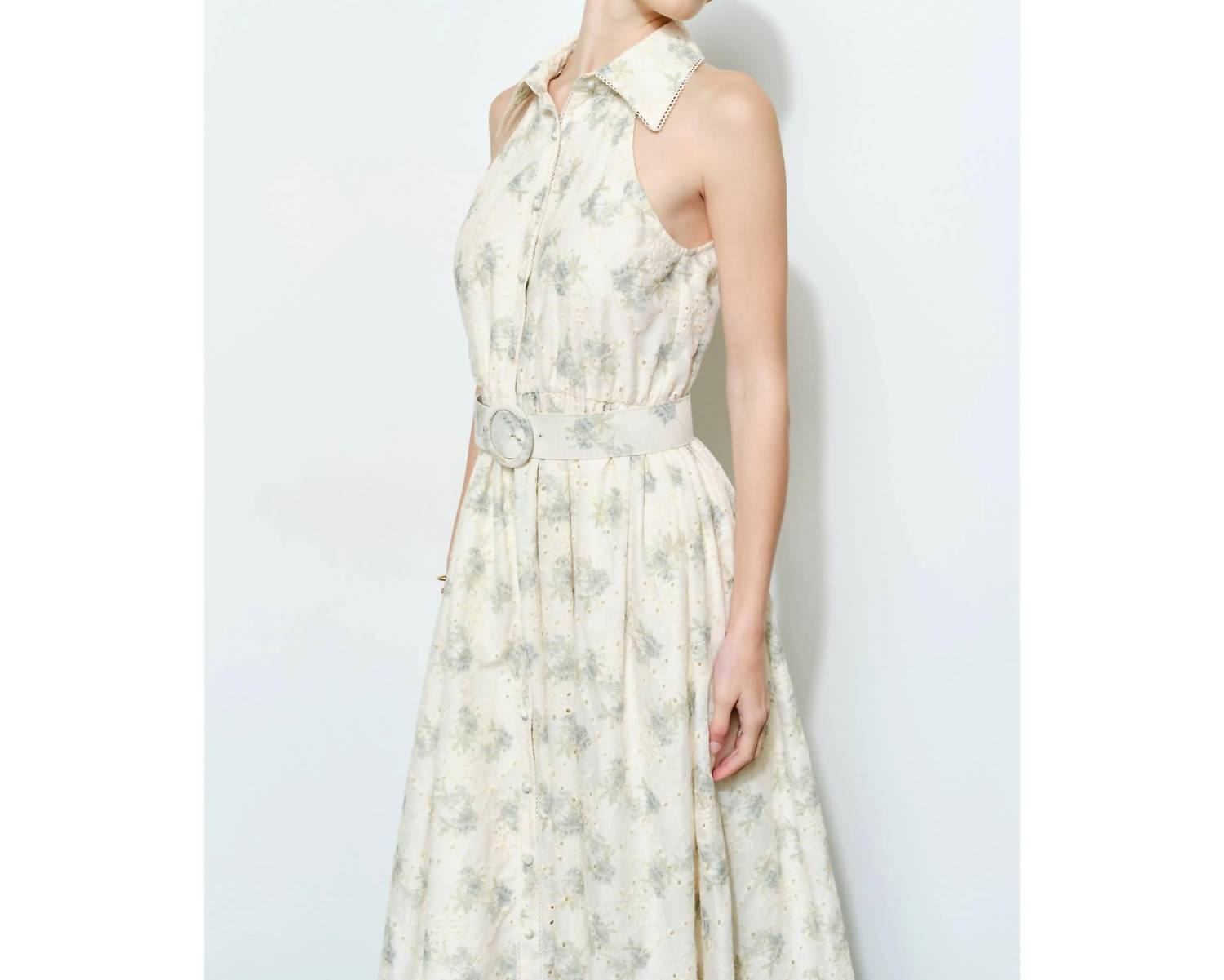 Ina Fashion - Florentina Eyelet Maxi Dress
