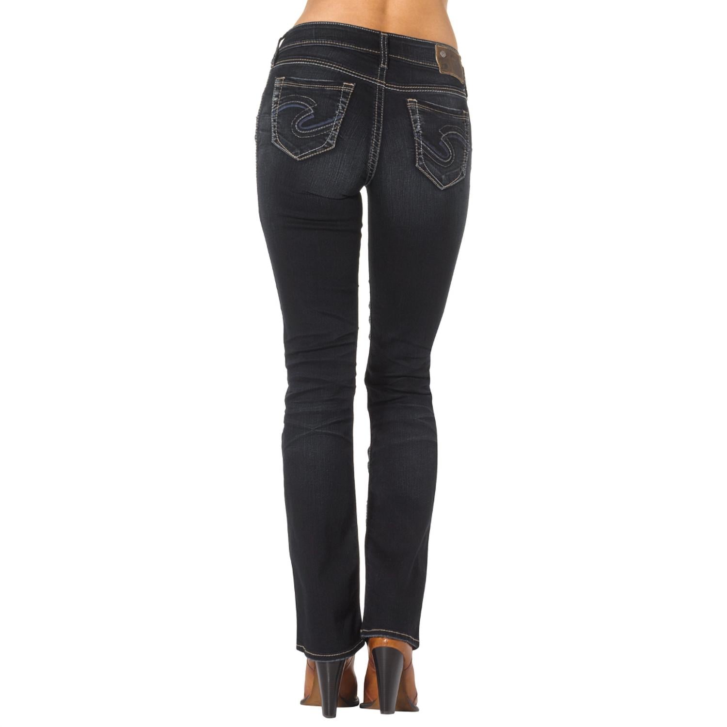 Silver Jeans Co - Women's Suki Mid Slim Boot Jeans