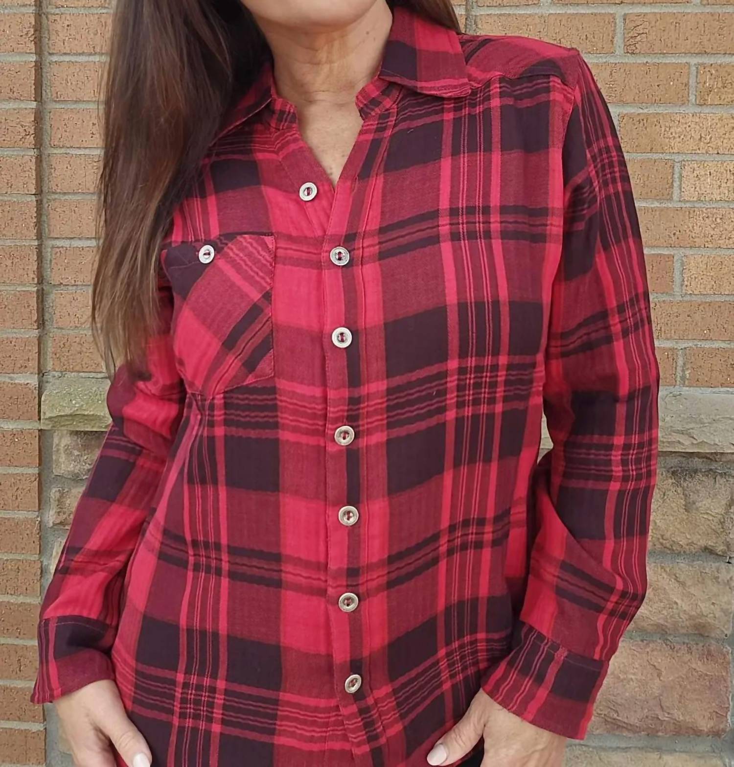 Parsley & Sage - Reversible Button Front Top