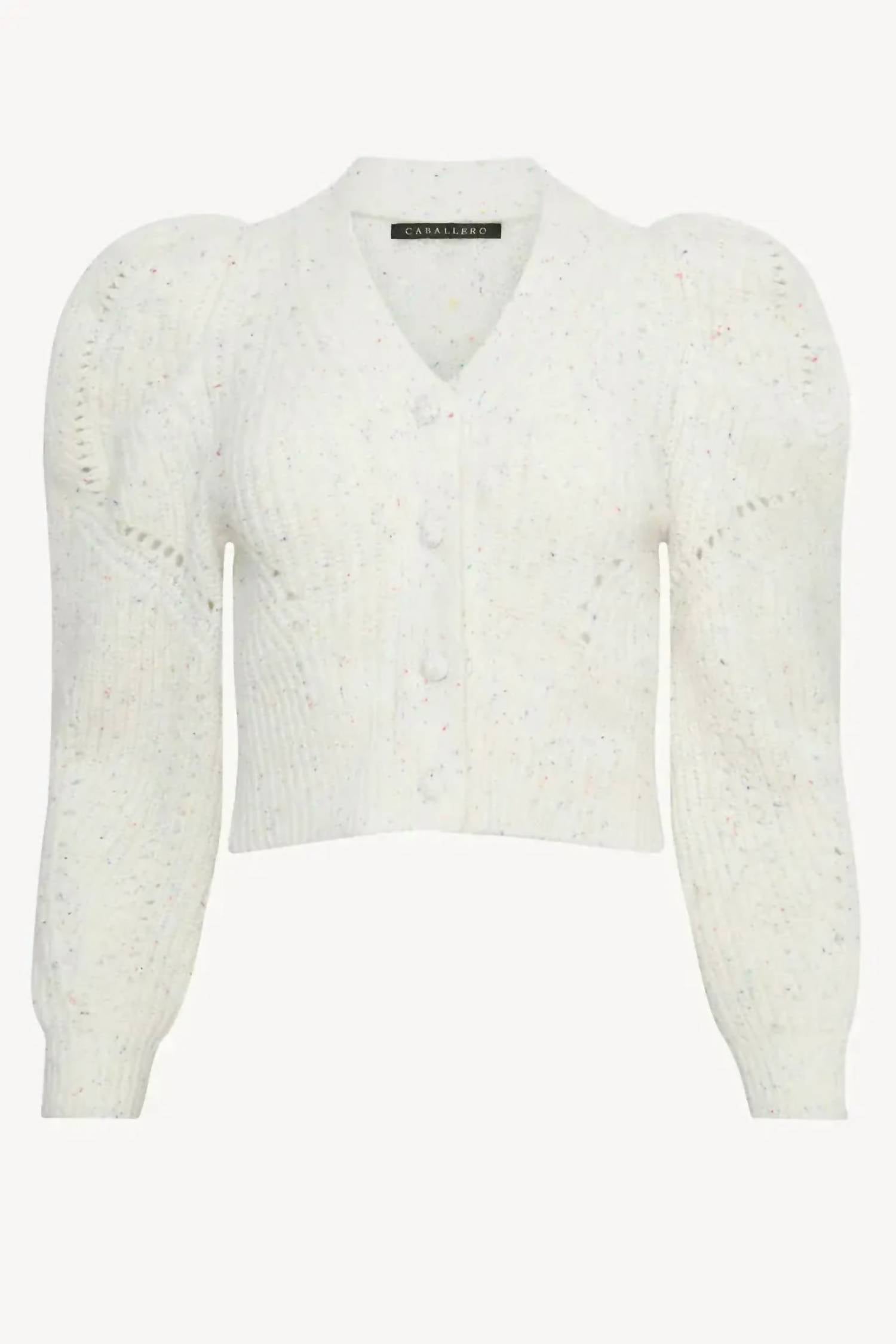 Caballero - Audra Button Front Sweater