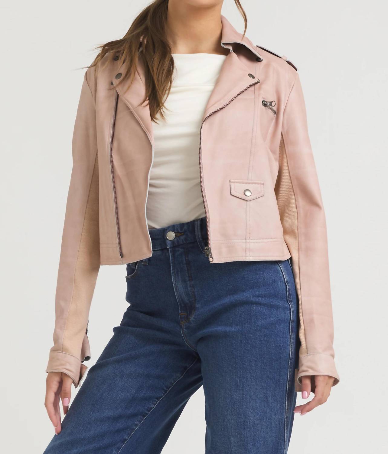 Jakett - Piper Patina Leather Jacket