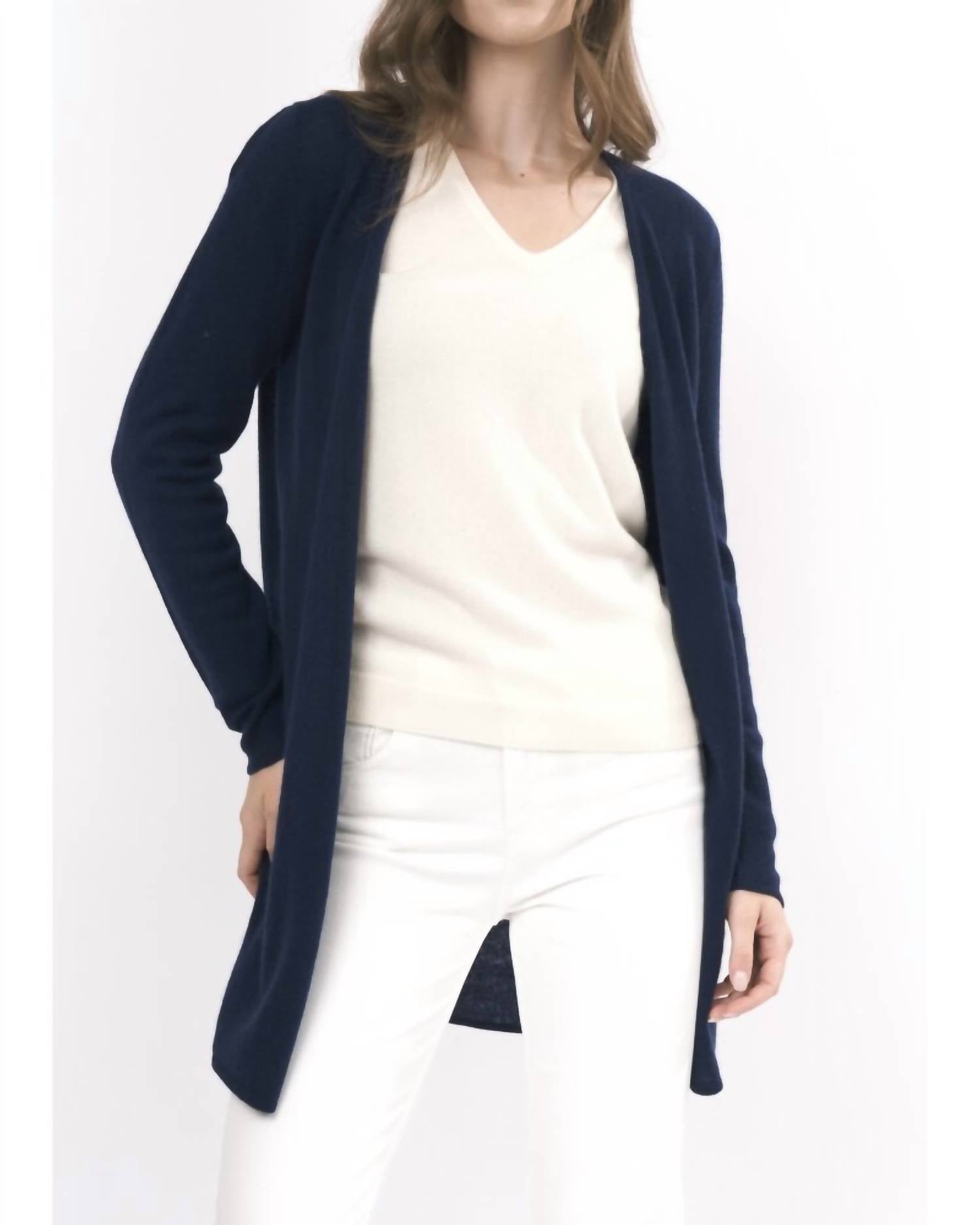 Cashmere Clouds - Longline Cardigan