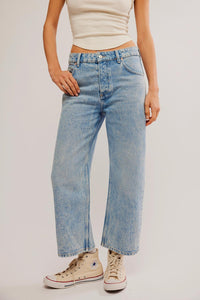 Free People - Deep Trance Dropped Boyfriend Jeans