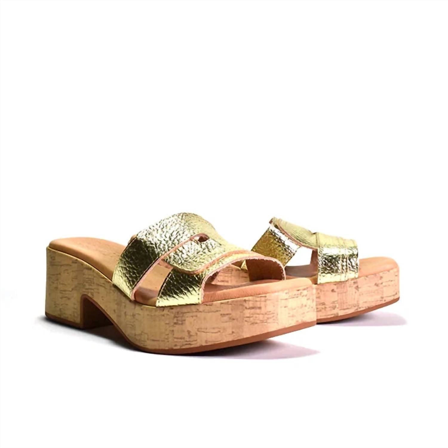 Cordani - Women's Marley Leather Slip On Sandal