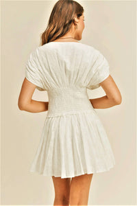 Reset By Jane - Eyelet Mini Dress
