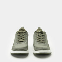 Alegria Women's In8 Comfort Lace Up Sneakers in olive - women's sneaker - view 5