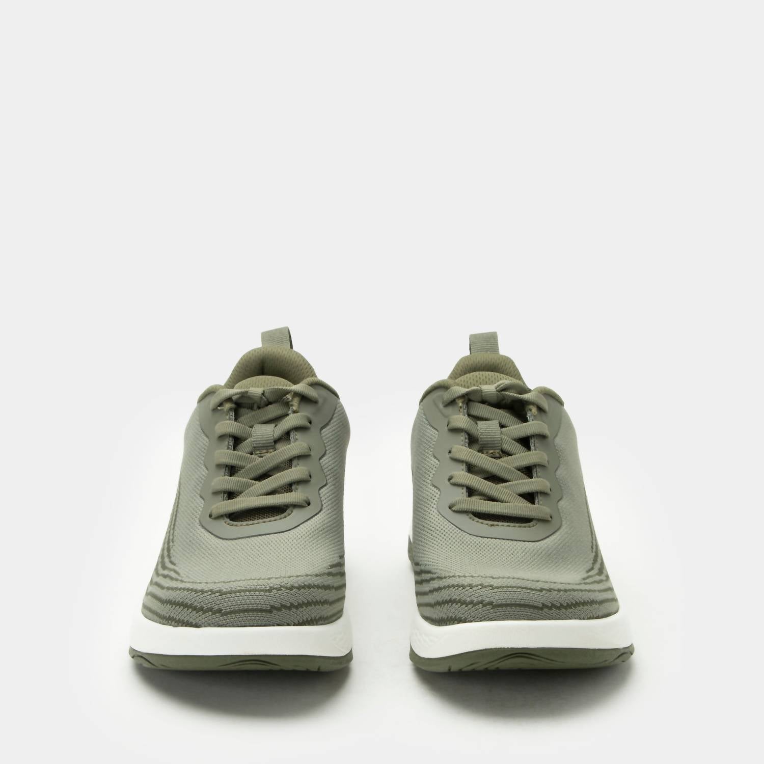 Alegria Women's In8 Comfort Lace Up Sneakers in olive - women's sneaker - view 5