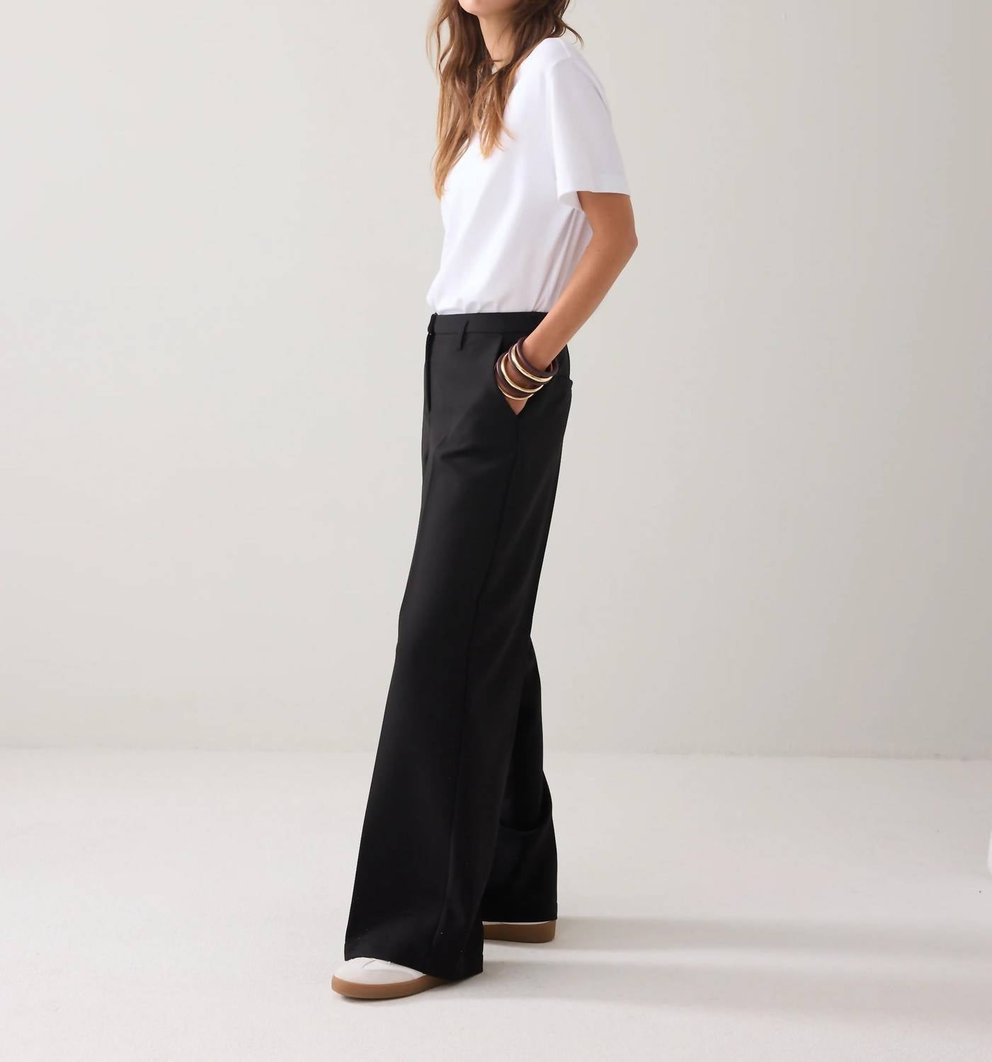 Summum - Foam Wide-leg Trousers