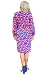 Maggy London - Gloria Retro Print Dress
