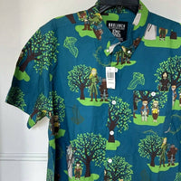 Boxlunch - Men's Lord Of The Rings Character Portraits Button Up Shirt