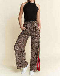 Jade By Jane - Leopard Contrast Trouser