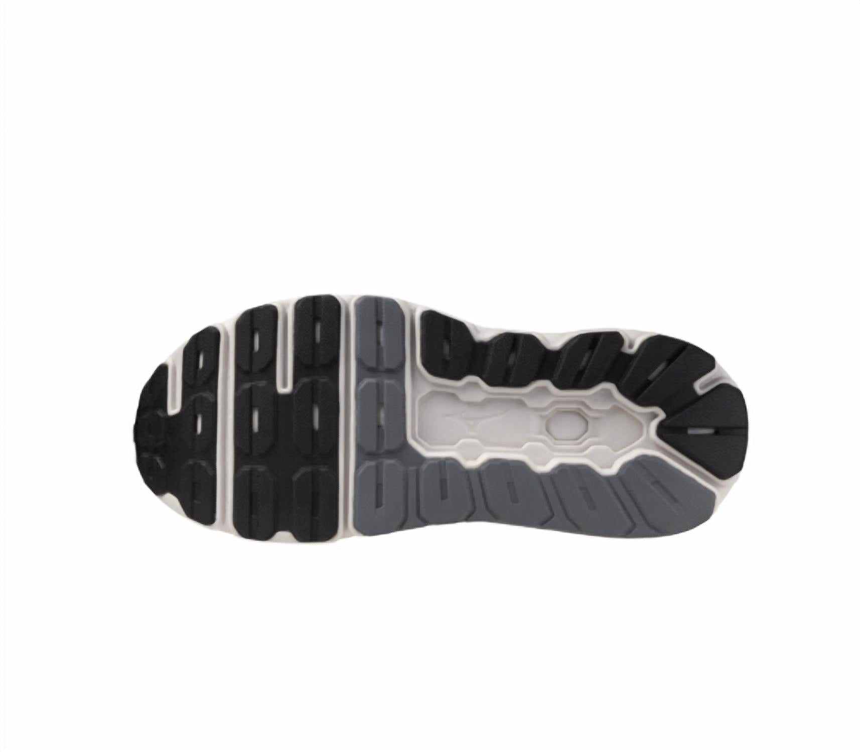 MIZUNO Men's Wave Horizon 8 Running Shoes in black white 1 - men's sneaker - view 4