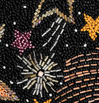 America & Beyond - Women's Celestial Spark Embellished Shoulder Bag