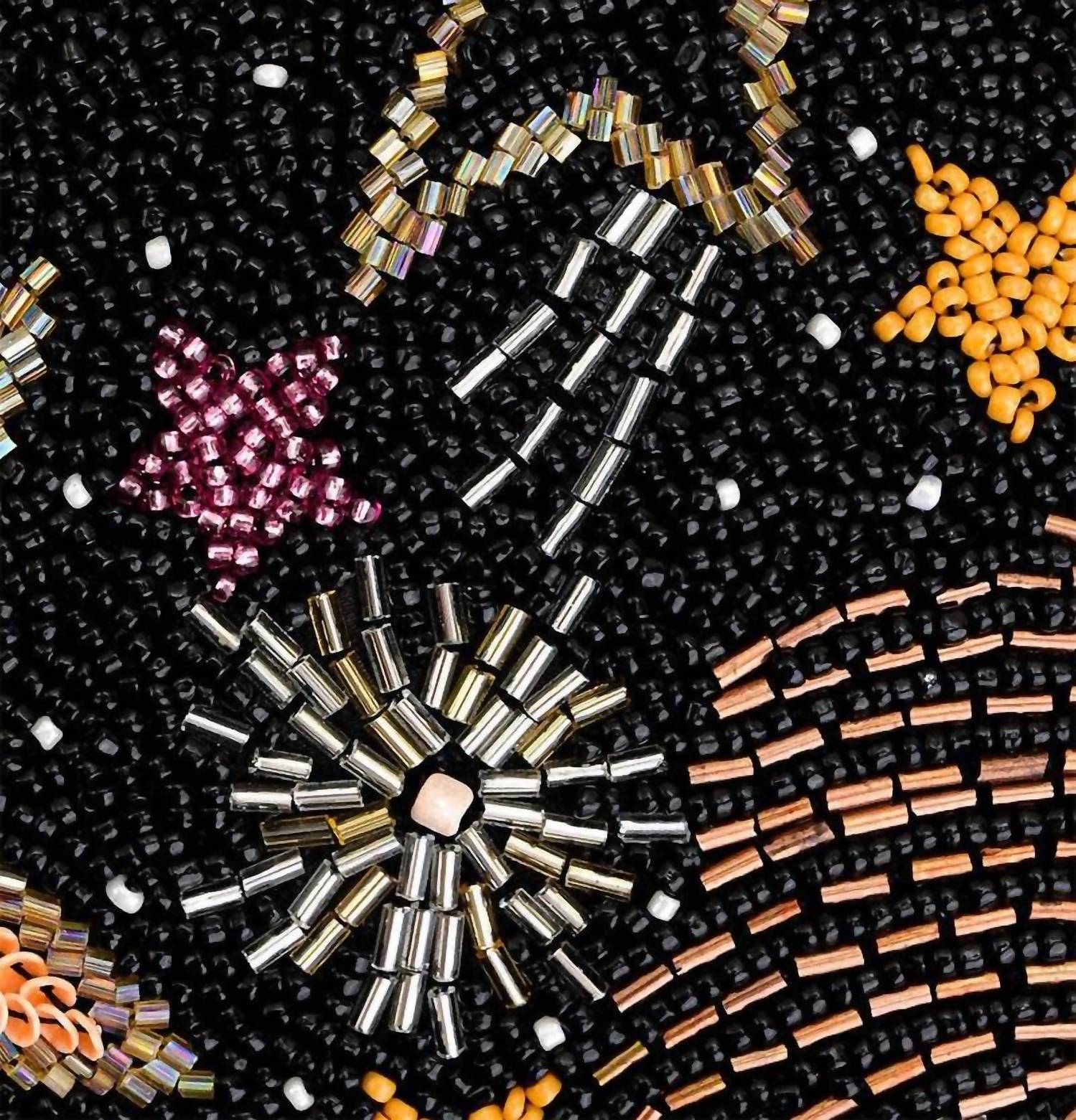 America & Beyond - Women's Celestial Spark Embellished Shoulder Bag