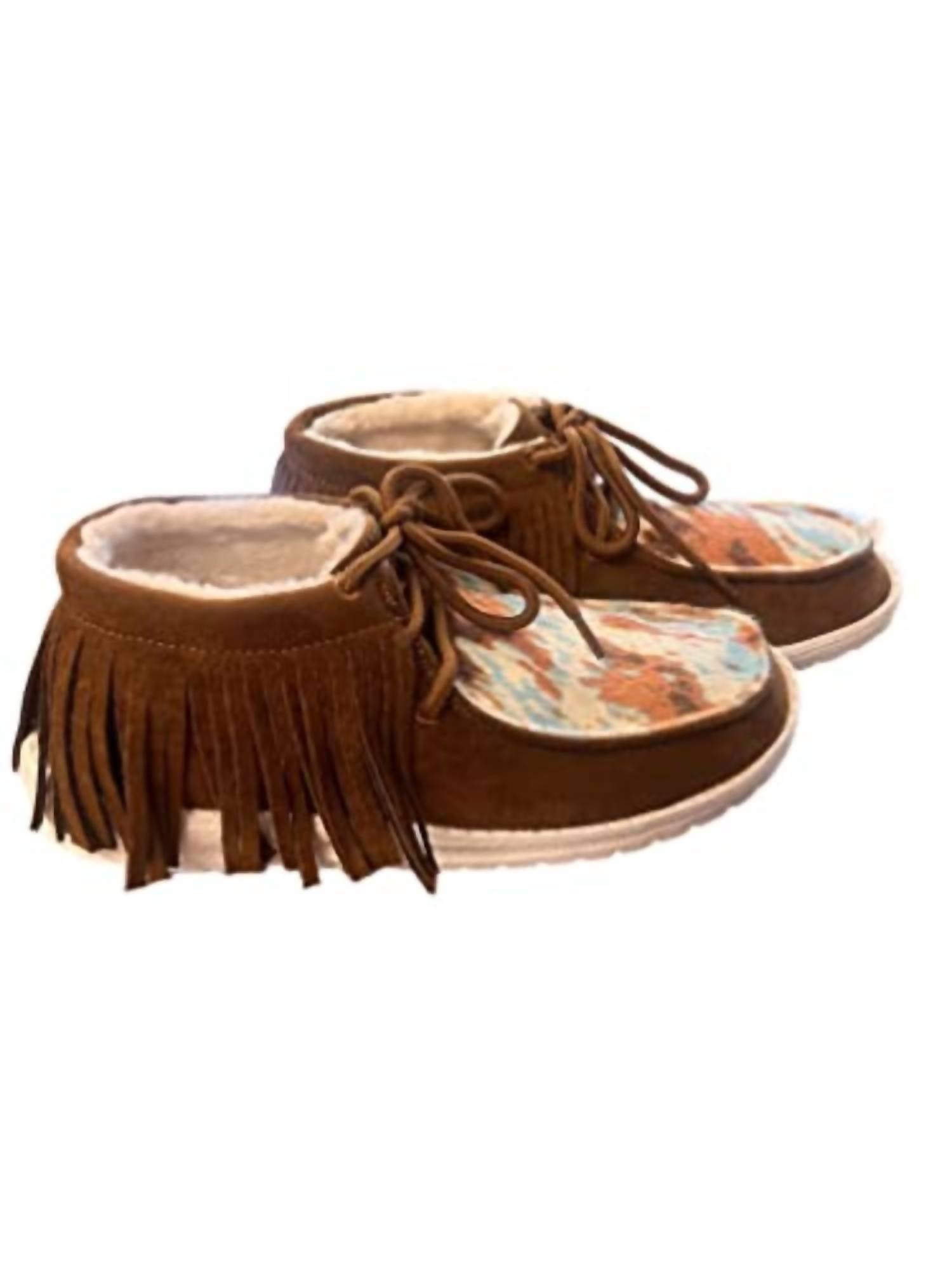 Gypsy Jazz - Women's Mooma With Fringe Shoes