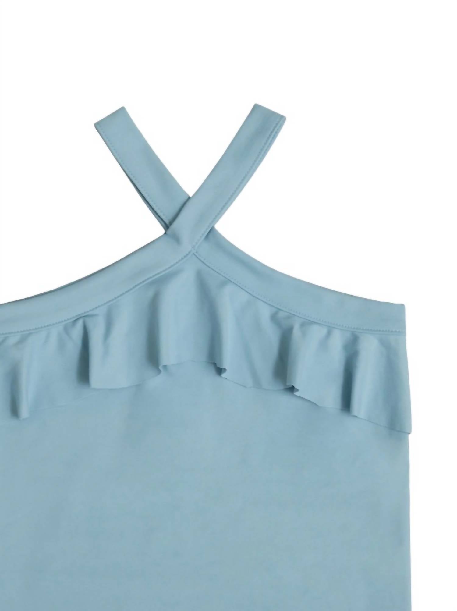 Mia - Girls' Flutter Crossover Tank