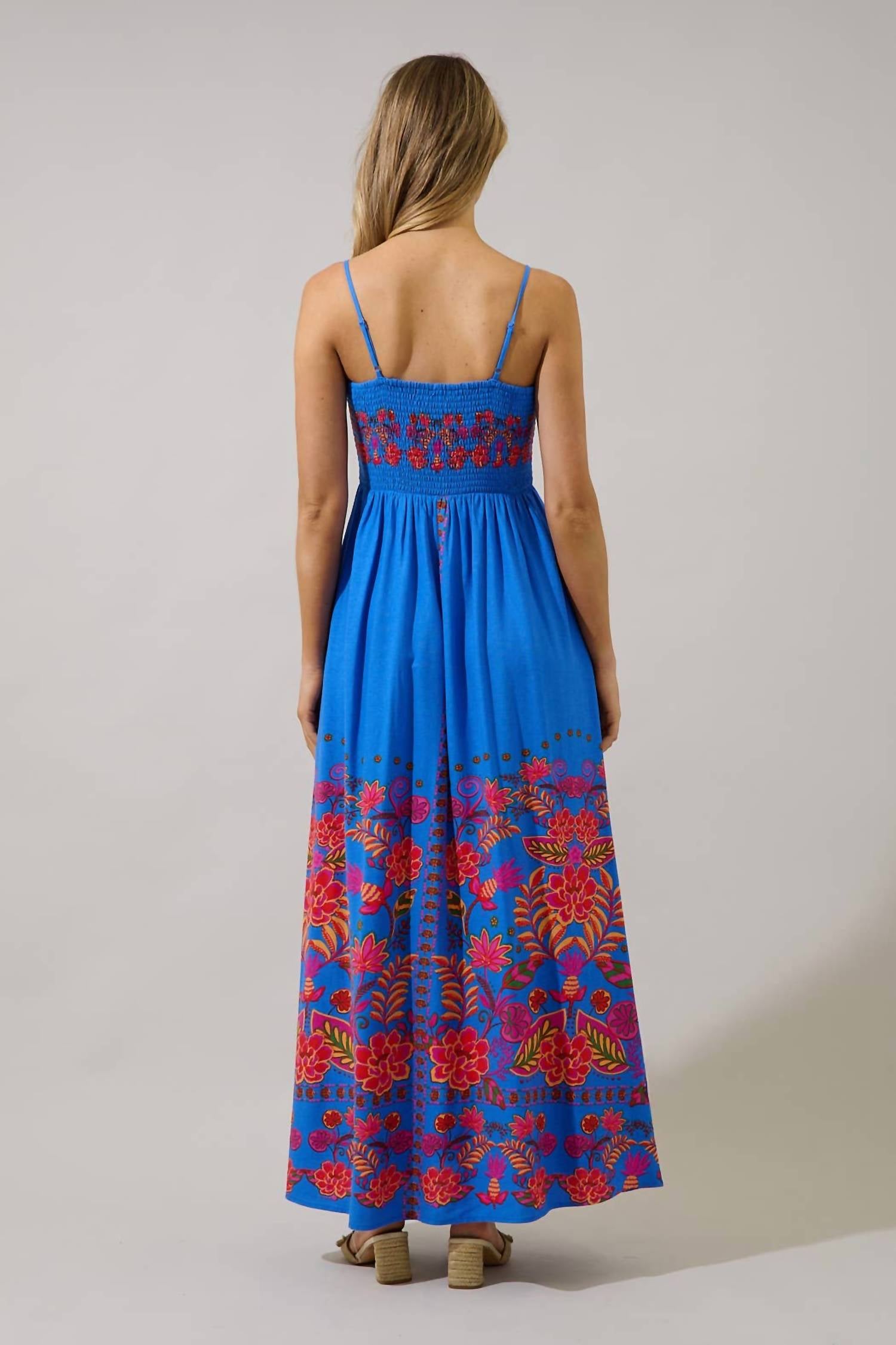 Sugarlips - Maline Linen Maxi Dress